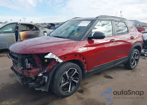 2023 Chevrolet Trailblazer Fwd Rs from USA, damaged, VIN KL79MTSL0PB122082
